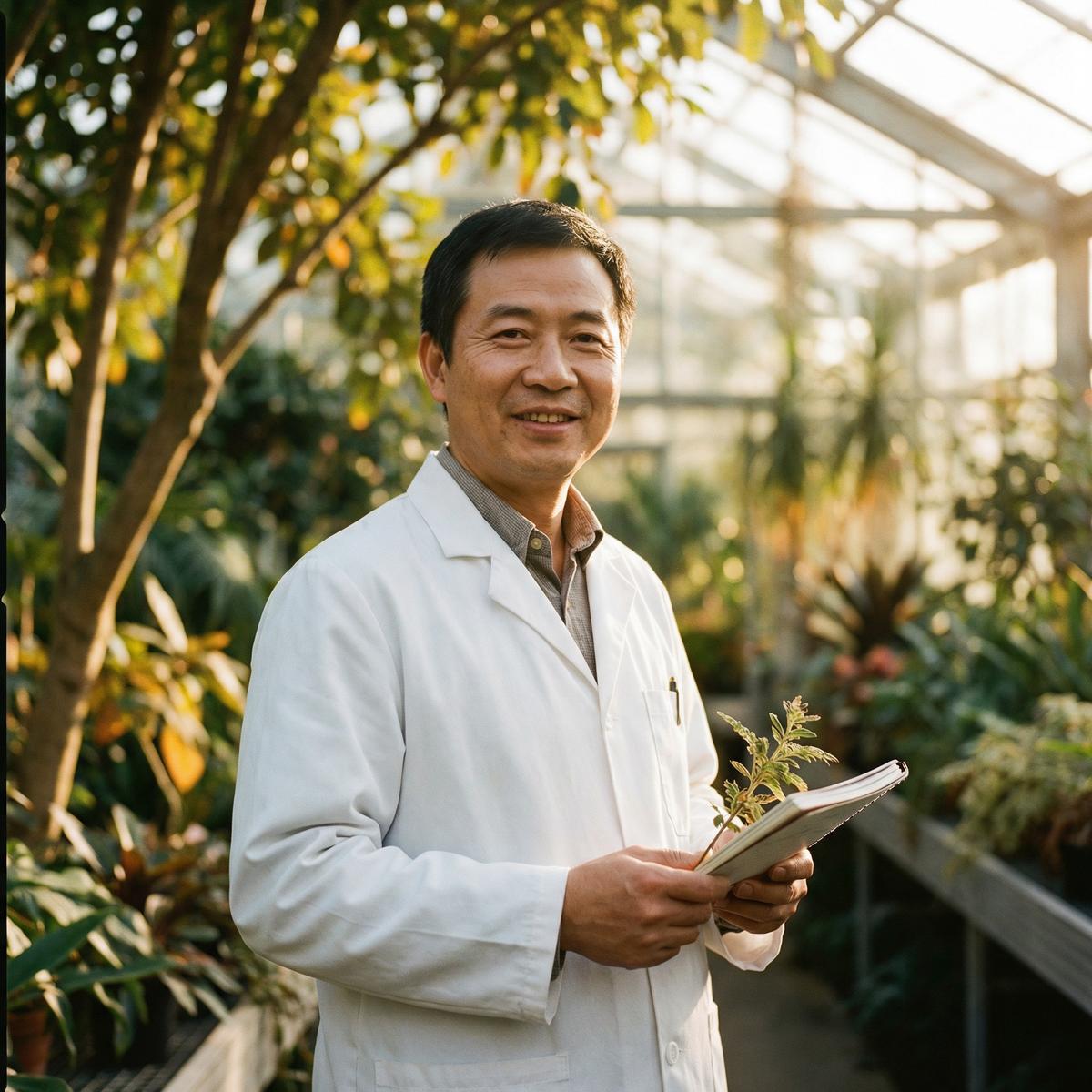 小马拉大车植物学顾问张明远